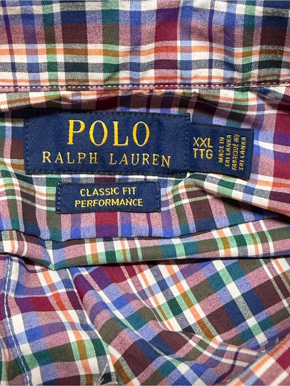 Polo by Ralph Lauren Men's Classic 2 Red Multi Plaid Button-Down Shirt New